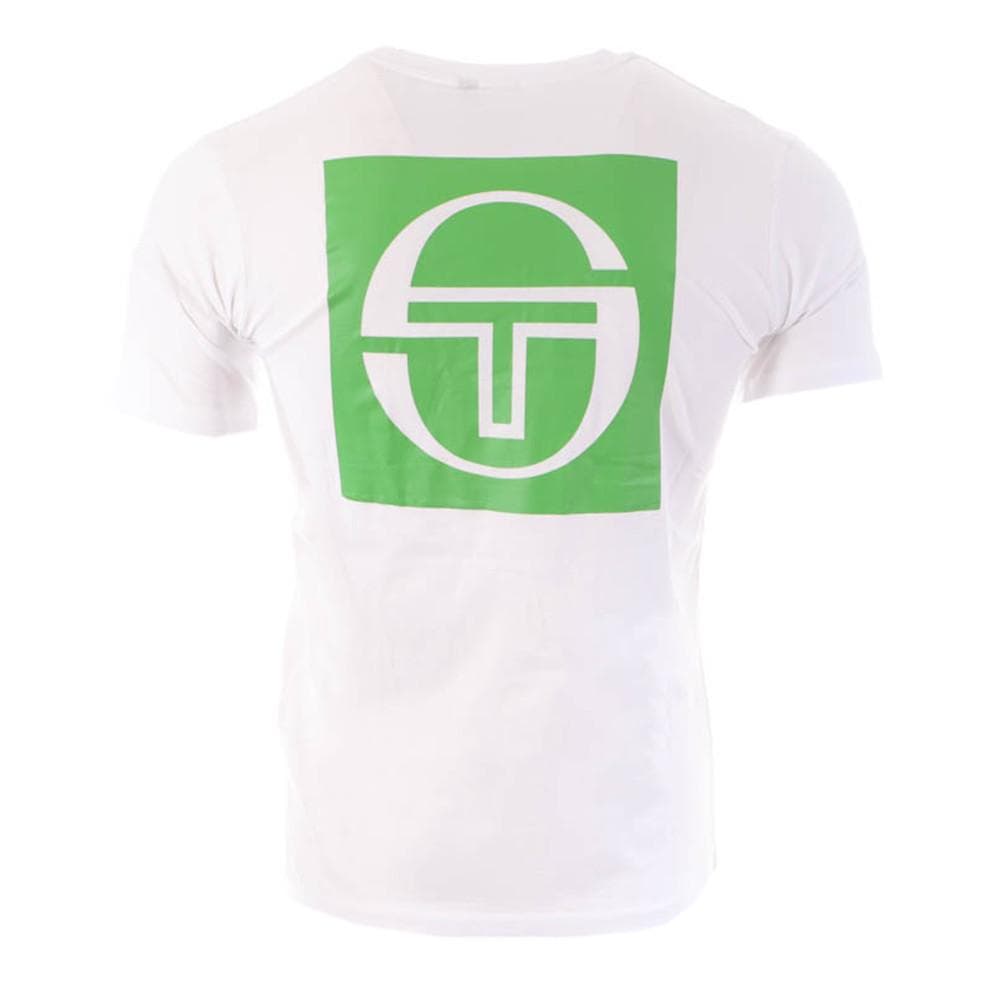 T-shirt Blanc Homme Sergio Tacchini Squared 2