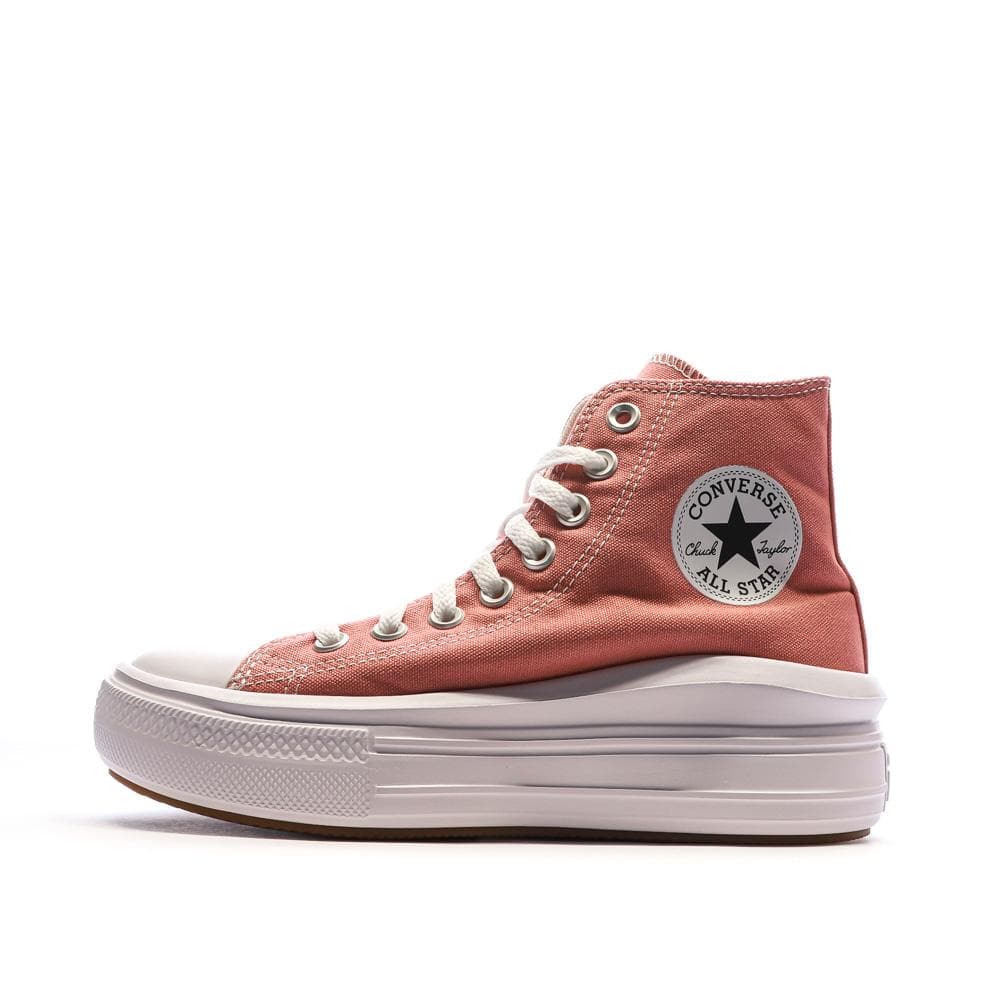 Baskets Roses Femme Converse All Star Move Platform 1