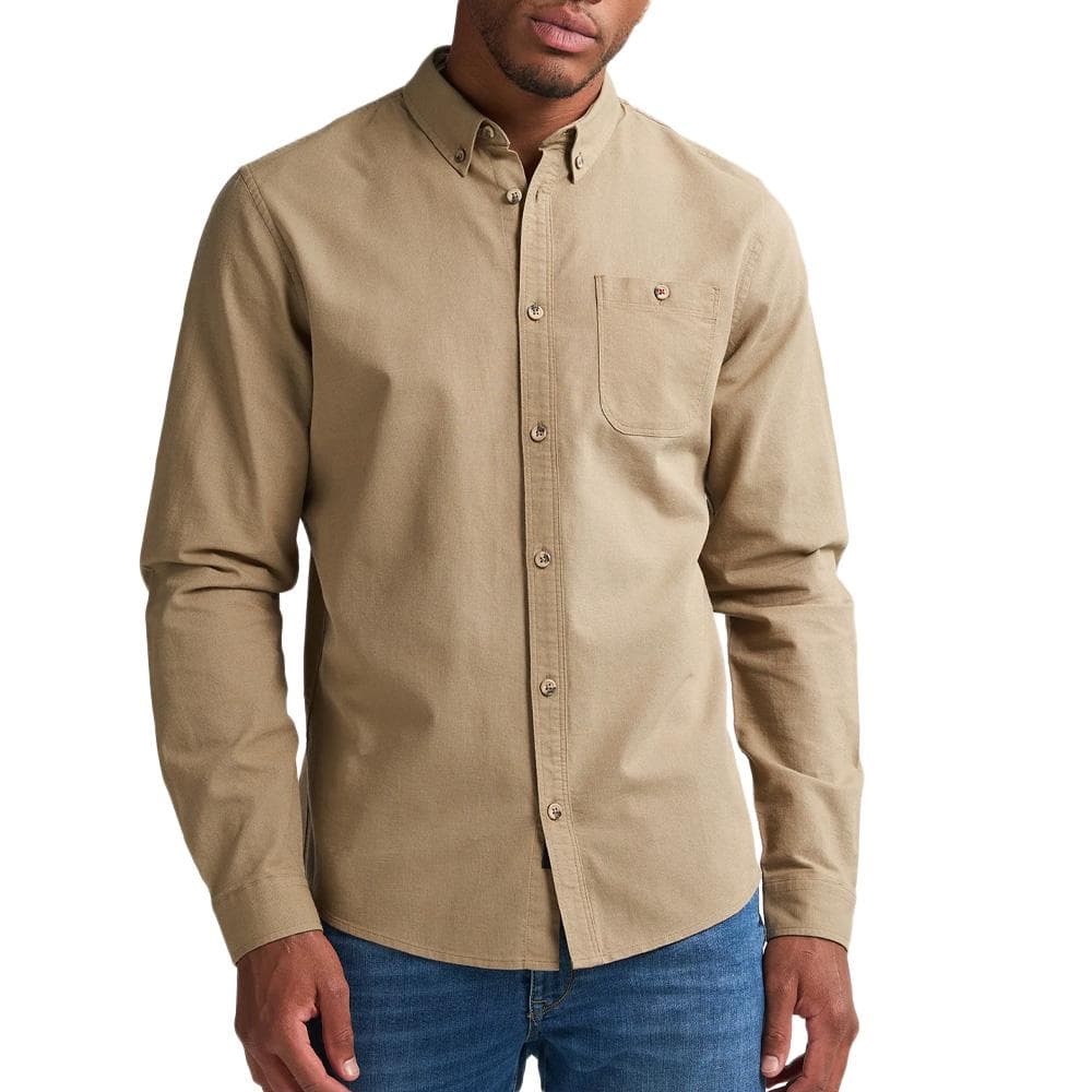 Chemise Kaki Homme Petrol Industries Sleeve 1