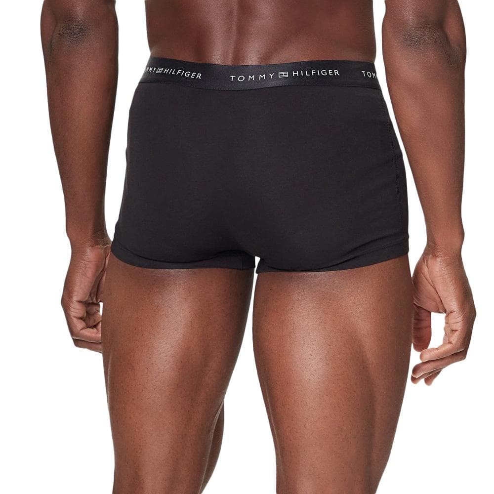 Lot de 3 Boxers Noir/Gris Homme Tommy Hilfiger Metallic 2