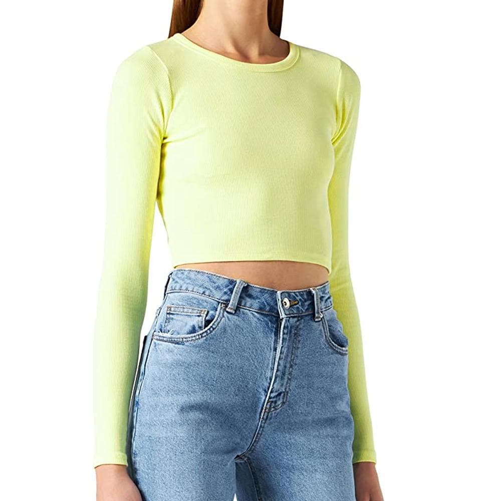 Top Jaune Femme JJXX Feline 1
