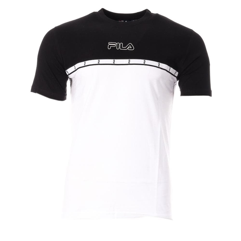 T-shirt Noir/Blanc Homme Fila Tape 1