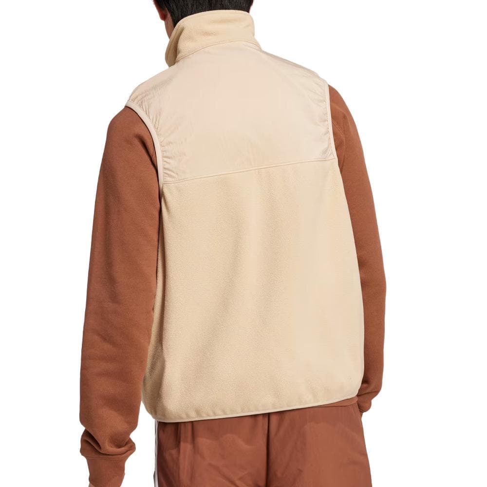 Veste Beige Homme Adidas Fleece Vest 2