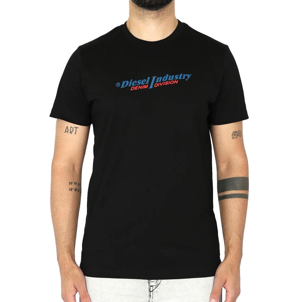 T-shirt Noir Homme Diesel Diegor900 1