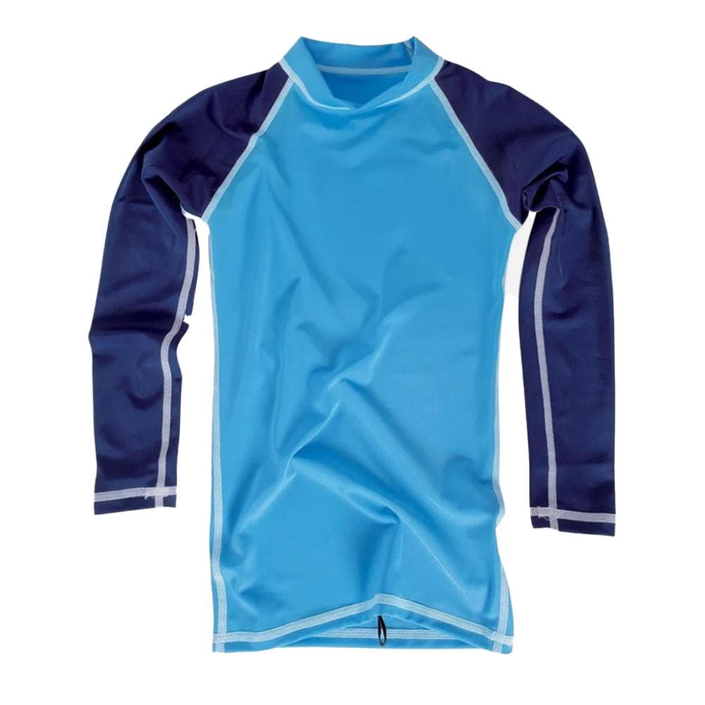 Lycra Bleu Garçon Ocean Step Rashvest 1