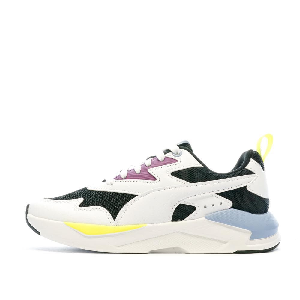 Baskets Blanches/Jaune/Noir Homme Puma X-Ray Lite 1