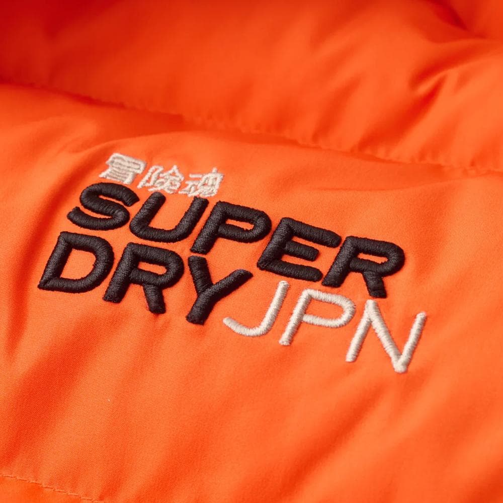 Doudoune Orange Homme Superdry Hooded 3