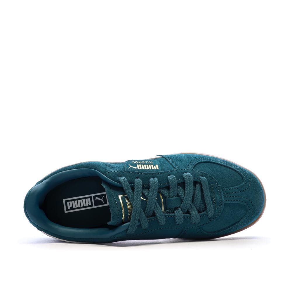Baskets Bleu Canard Femme Puma Palermo Elevata 4