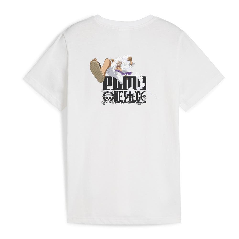 T-Shirt Blanc Garçon Puma X One Piece Graphic 2