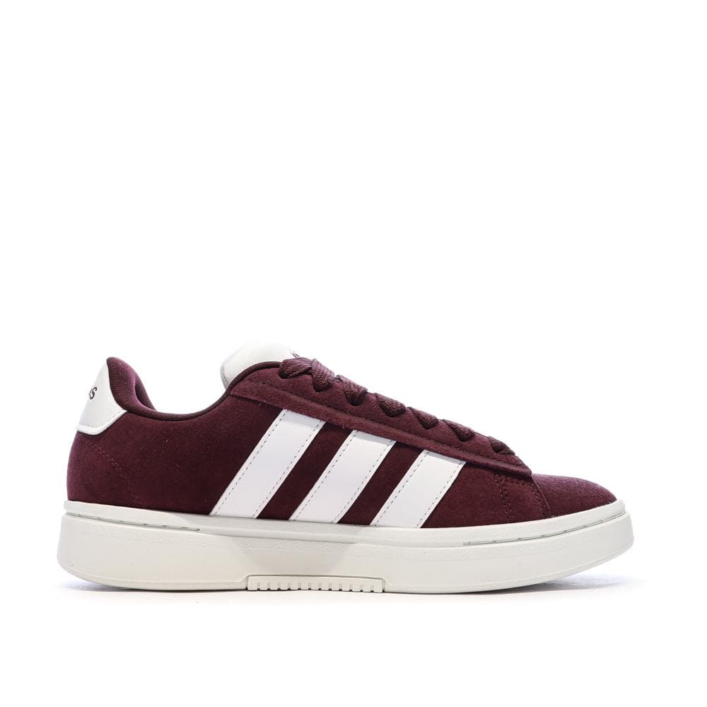 Baskets Bordeaux Homme Adidas Grand Court Alpha 00s 2
