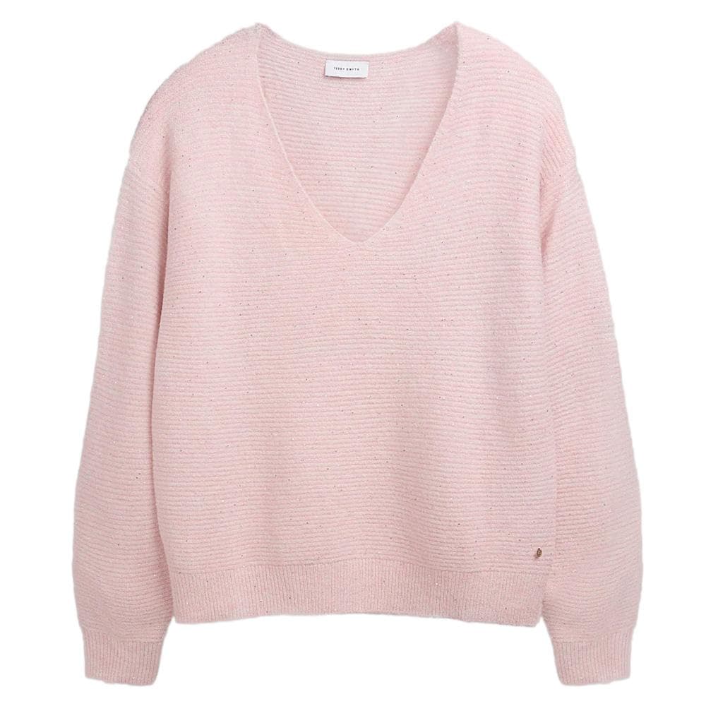 Pull à Paillette Rose Femme Teddy Smith Prachel 1