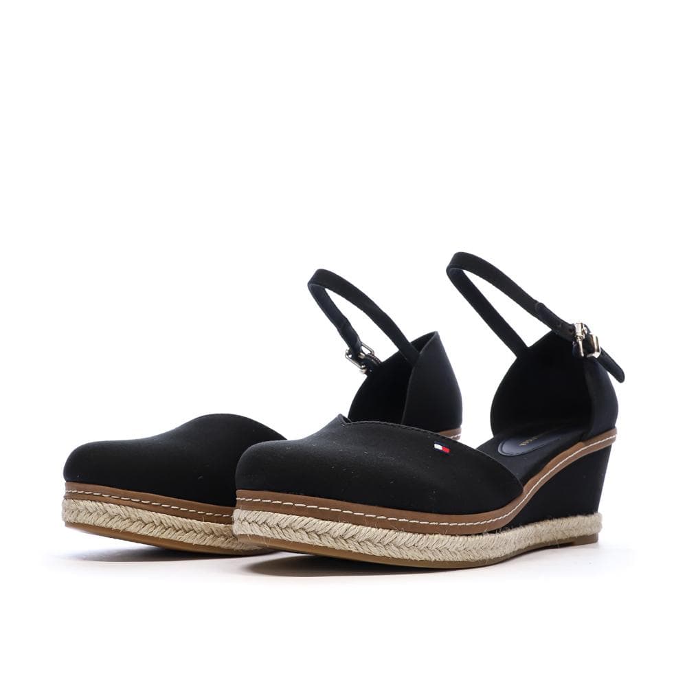 Sandales Noires Femme Tommy Hilfiger Basic Closed Toe 6