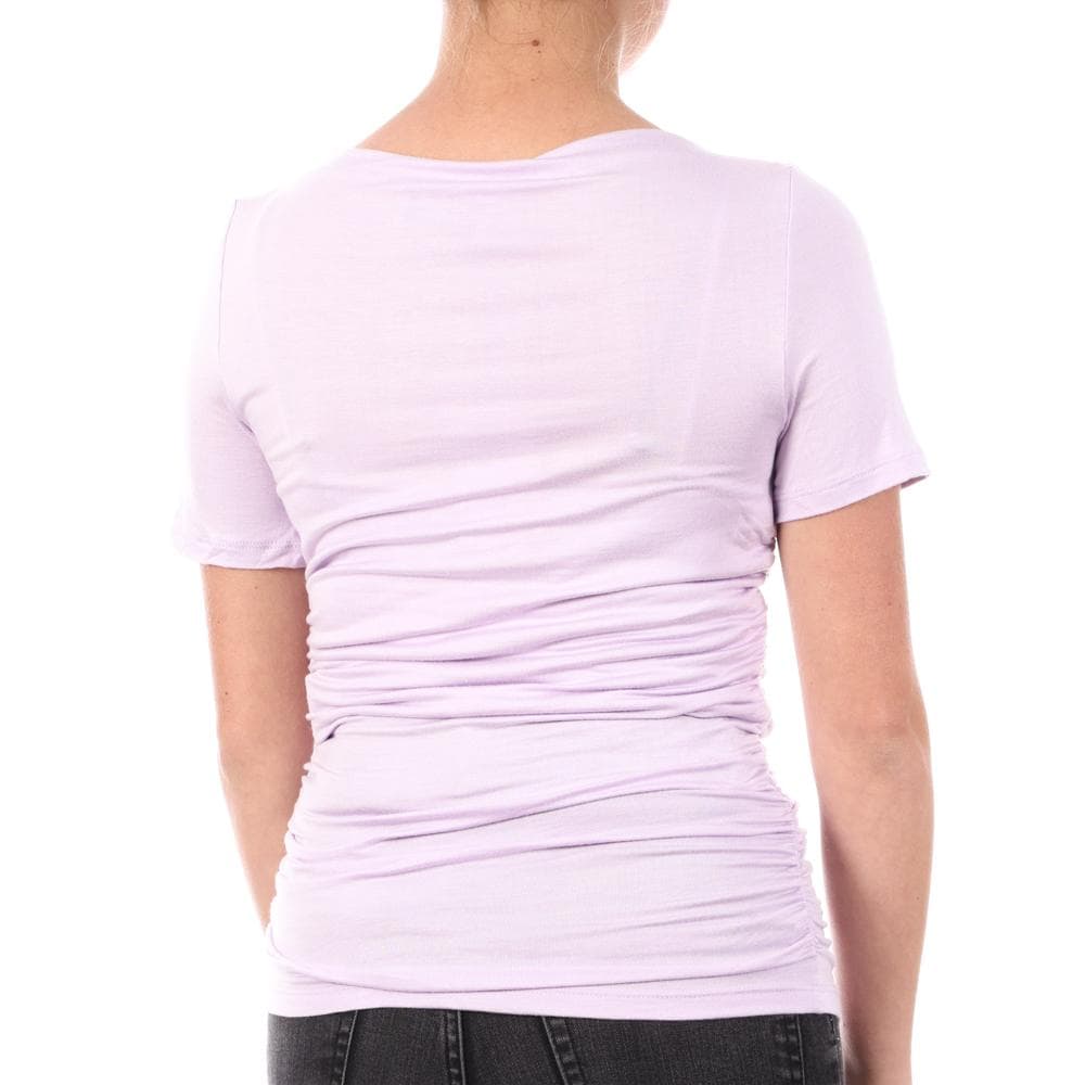 T-Shirt Mauve Femme Vero Moda Saanvi 2