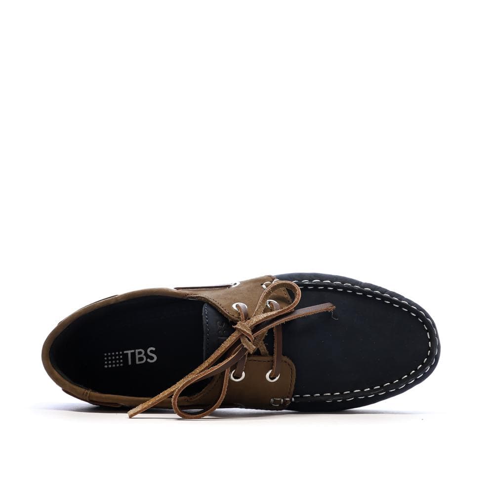 Chaussures Bateau Marine/Marron TBS Hellios 4