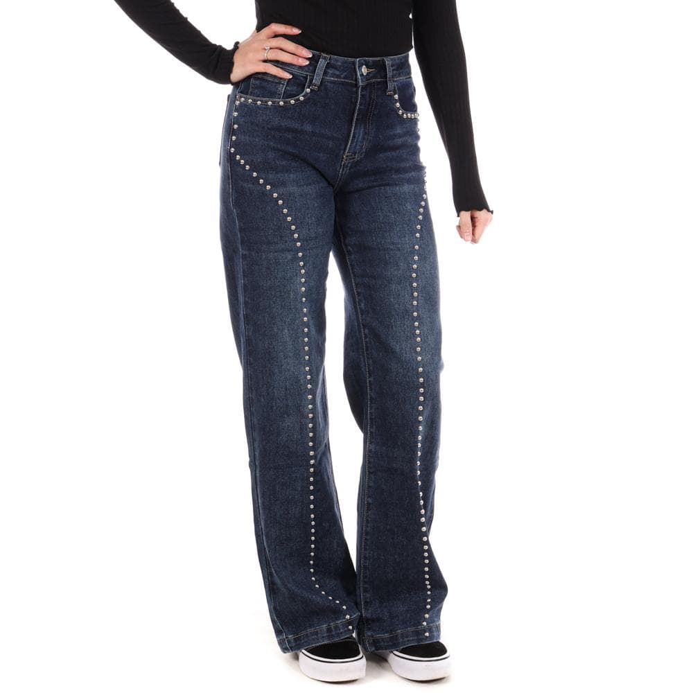 Jean Loose Bleu Femme Monday Premium 1807 1