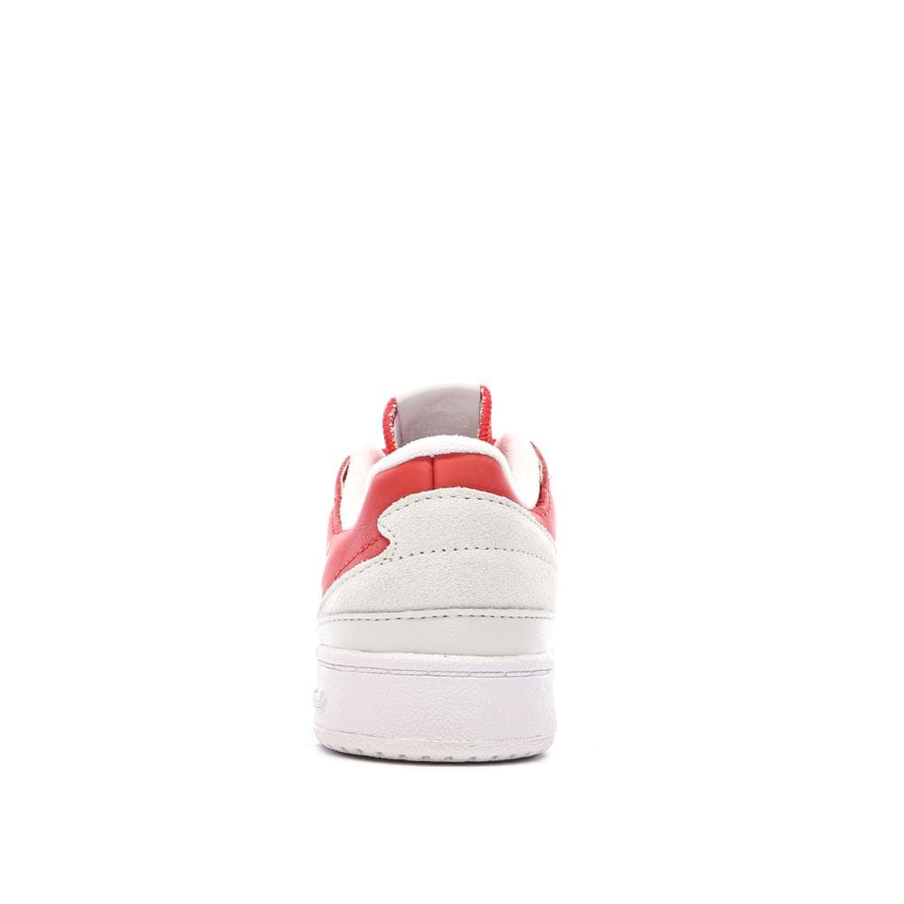Baskets Rouges/Blanches Garçon Adidas Forum 3