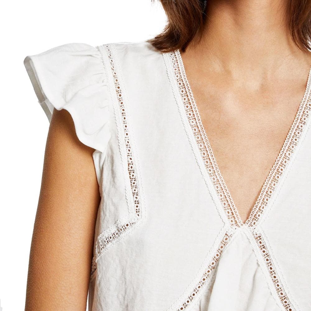 Top Blanc Femme Morgan Dera 3