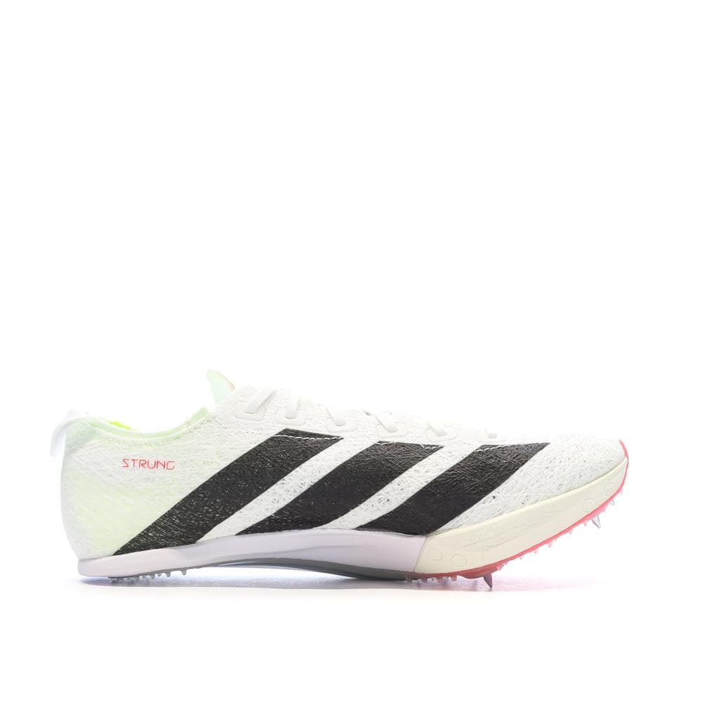 Chaussures d'athlétismes Blanches/Noires homme Adidas Adizero Prime 2