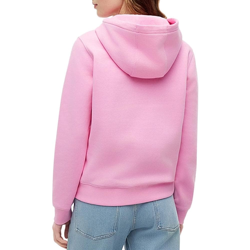 Sweat à Capuche Rose Vif Femme Tommy Hilfiger Flag 2