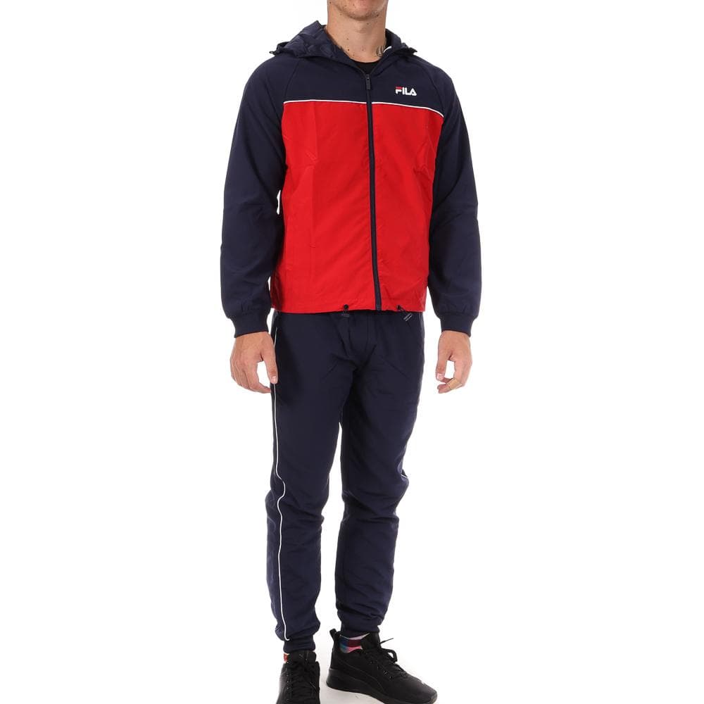 Survêtement Marine/Rouge Homme Fila Tallington 2.0 1