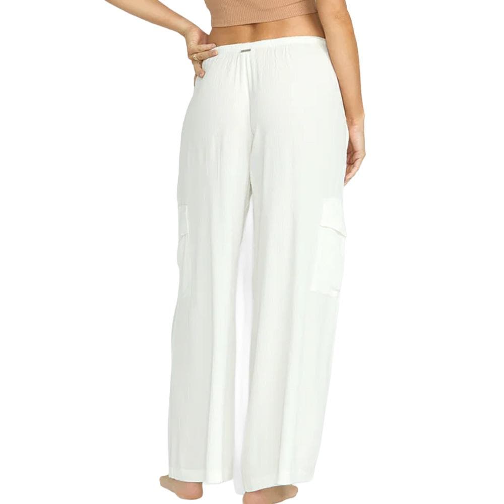 Pantalon Blanc Femme Billabong Beach Babe Cargo 2