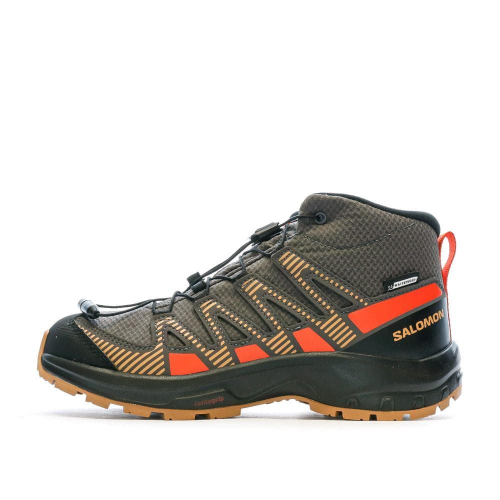 Chaussures de Randonnée Grise Garçon Salomon Xa Pro V8 1
