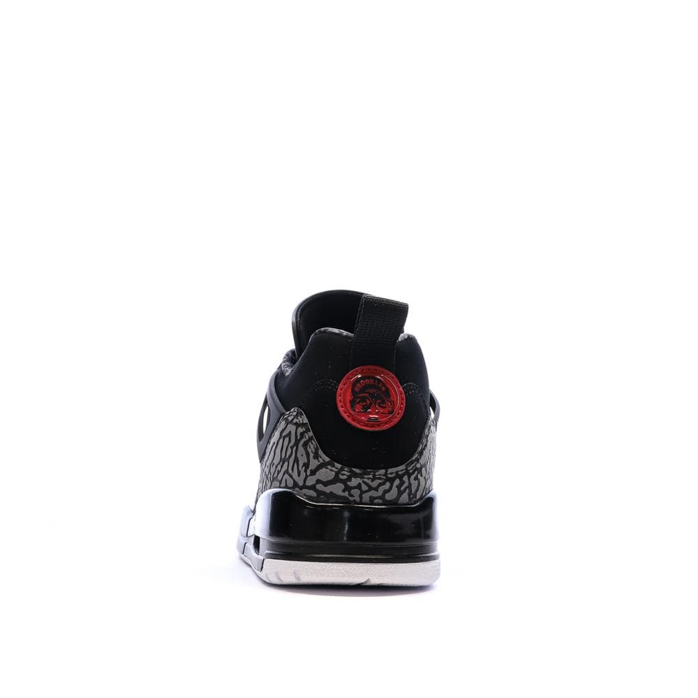 Baskets Noires/Rouges Homme Nike Jordan Spizike Low 3