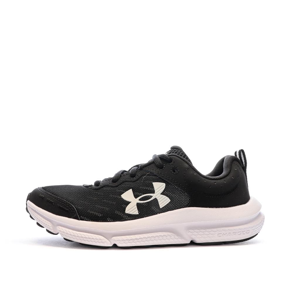 Chaussures de running Noire/Blanche Garçon Under Armour Bgs Assert 1