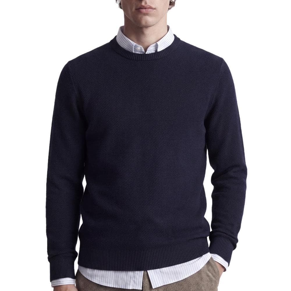 Pull Marine Homme Jack & Jones Globe Knit 1
