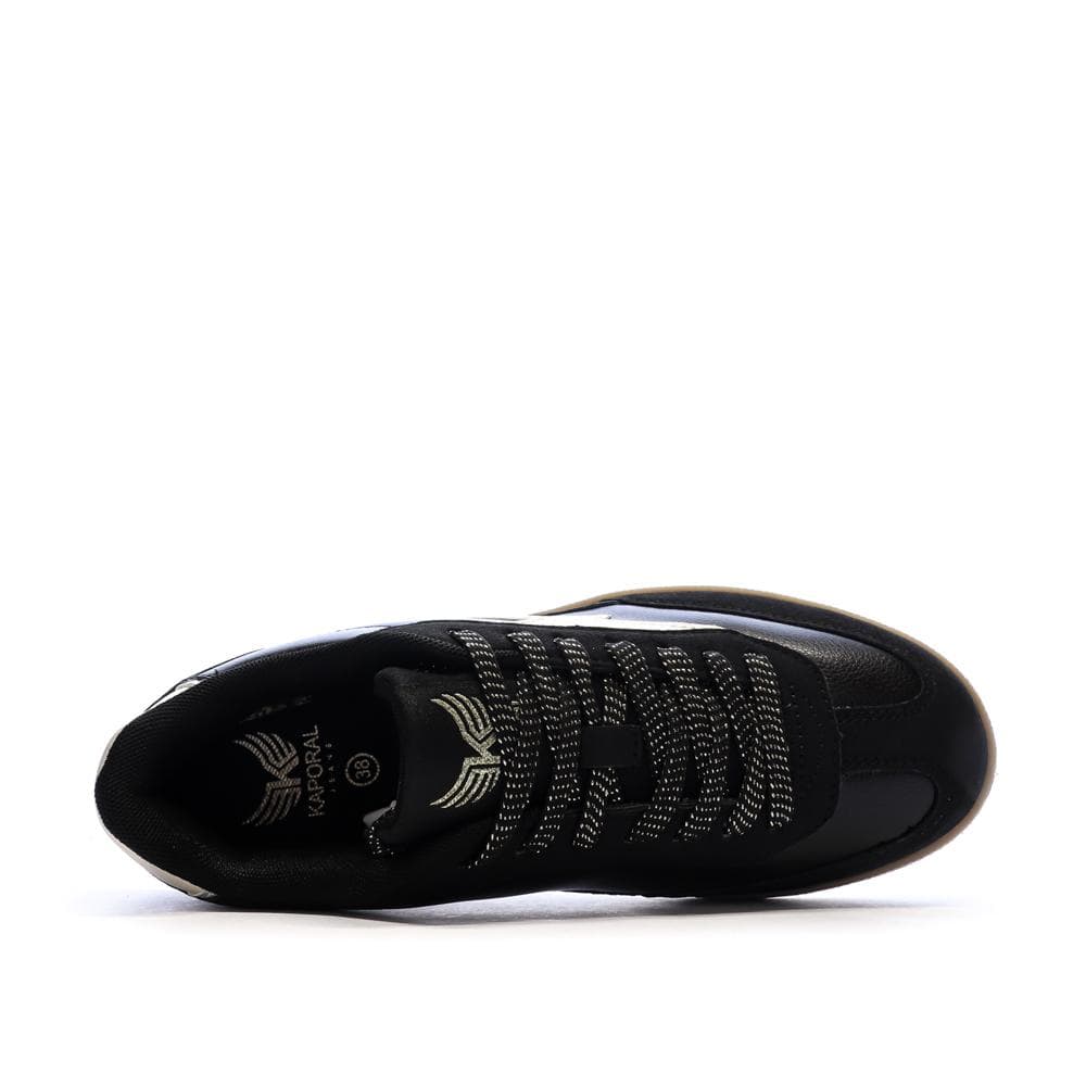 Baskets Noir Femme Kaporal Seven 4