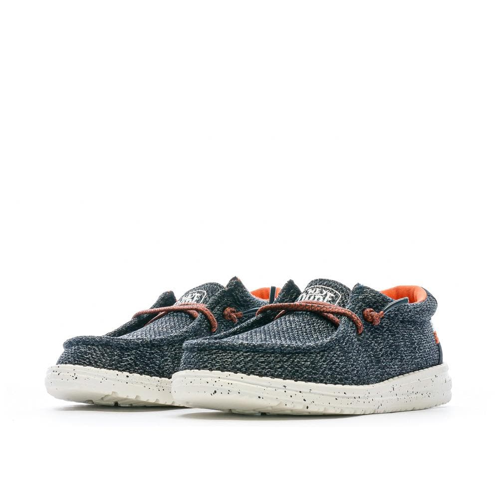 Chaussures Bleu Garçon Hey Dude Wally Youth Sox 6