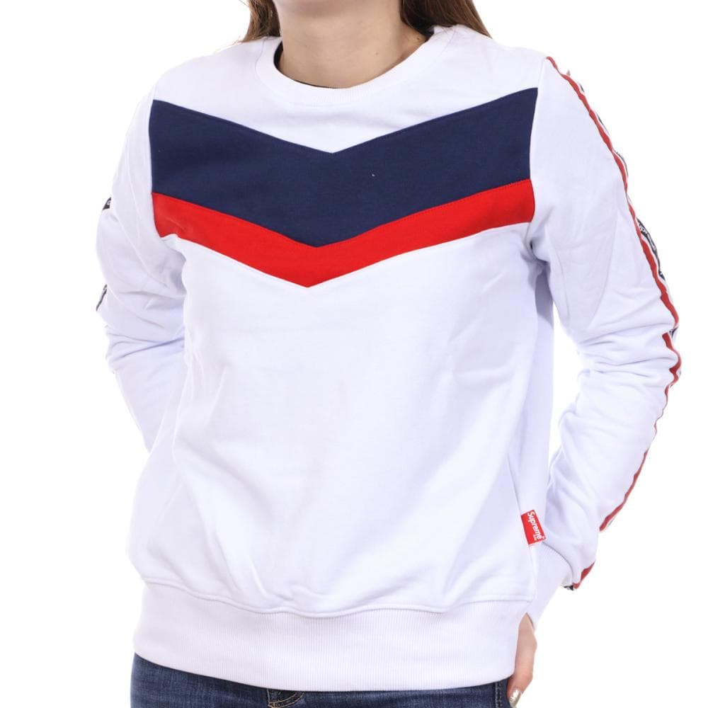 Sweat Blanc/Bleu/Rouge Femme Supreme Grip Active 1