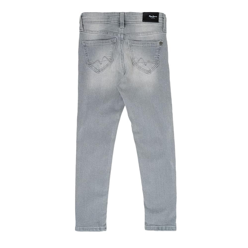 Jean Slim Gris Fille Pepe Jeans Pixlette High 2