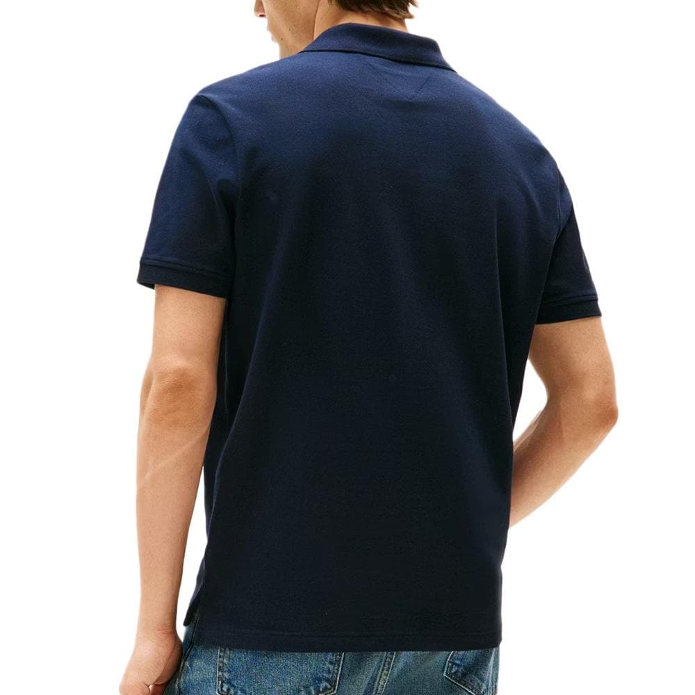 Polo Marine Homme Tommy Hilfiger Placket 2