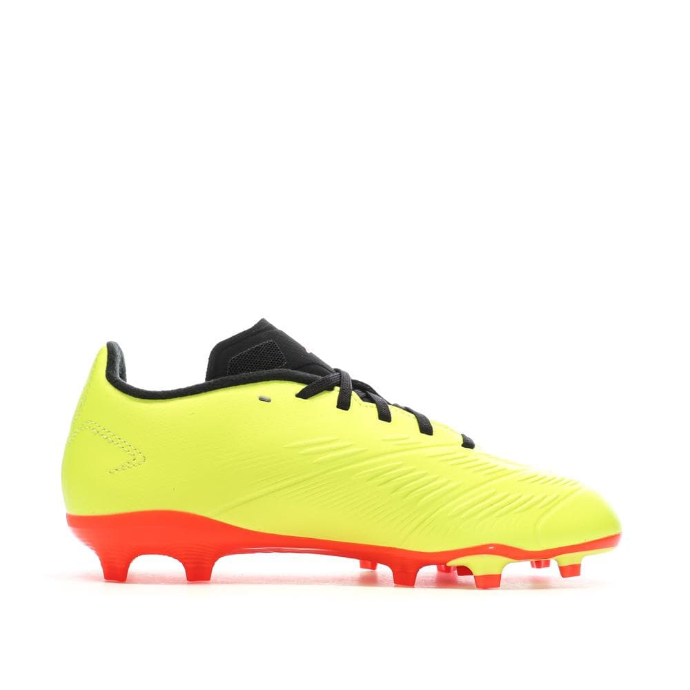 Chaussures de football Jaunes/Noires/Rouges Garçon Adidas Predator 2