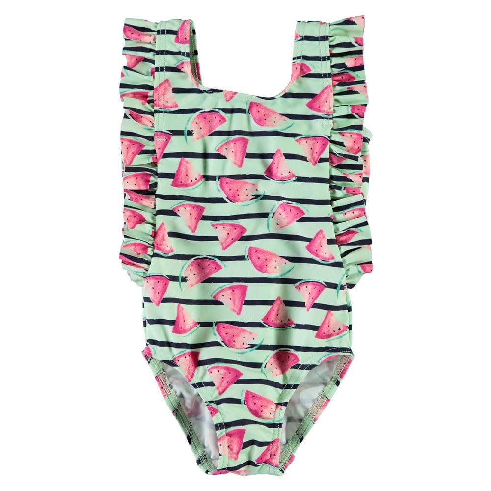 Maillot de Bain 1 pièce Vert Fille Name it Pastèque 1