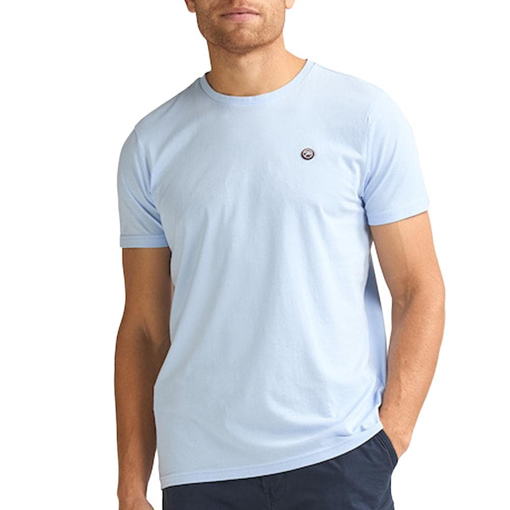 T-Shirt Bleu clair Homme Petrol Industries TSR002 1