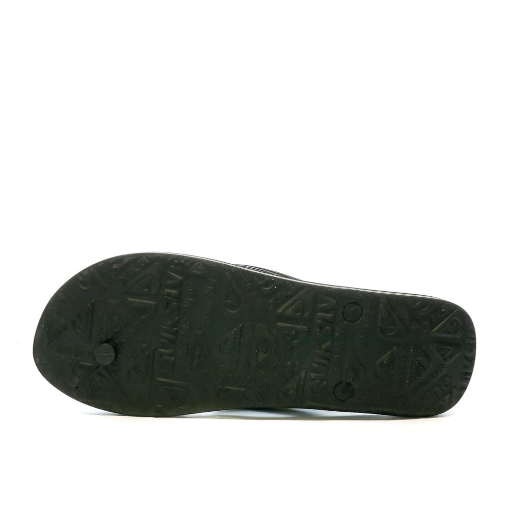 Tongs Noir Homme Quiksilver Molokai 2