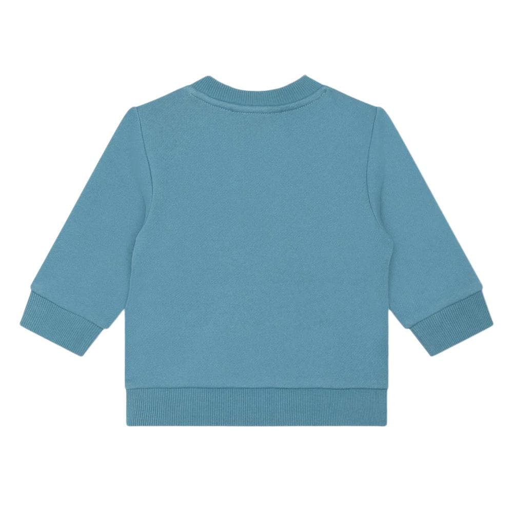 Sweat Bleu Garçon Timberland T60008 2