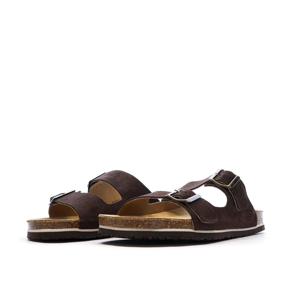 Sandales Marron Homme TBS Mule Cow Split Suede Quatar 6