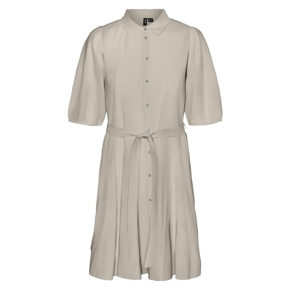 Robe Beige Femme Vero Moda Dicthe 1