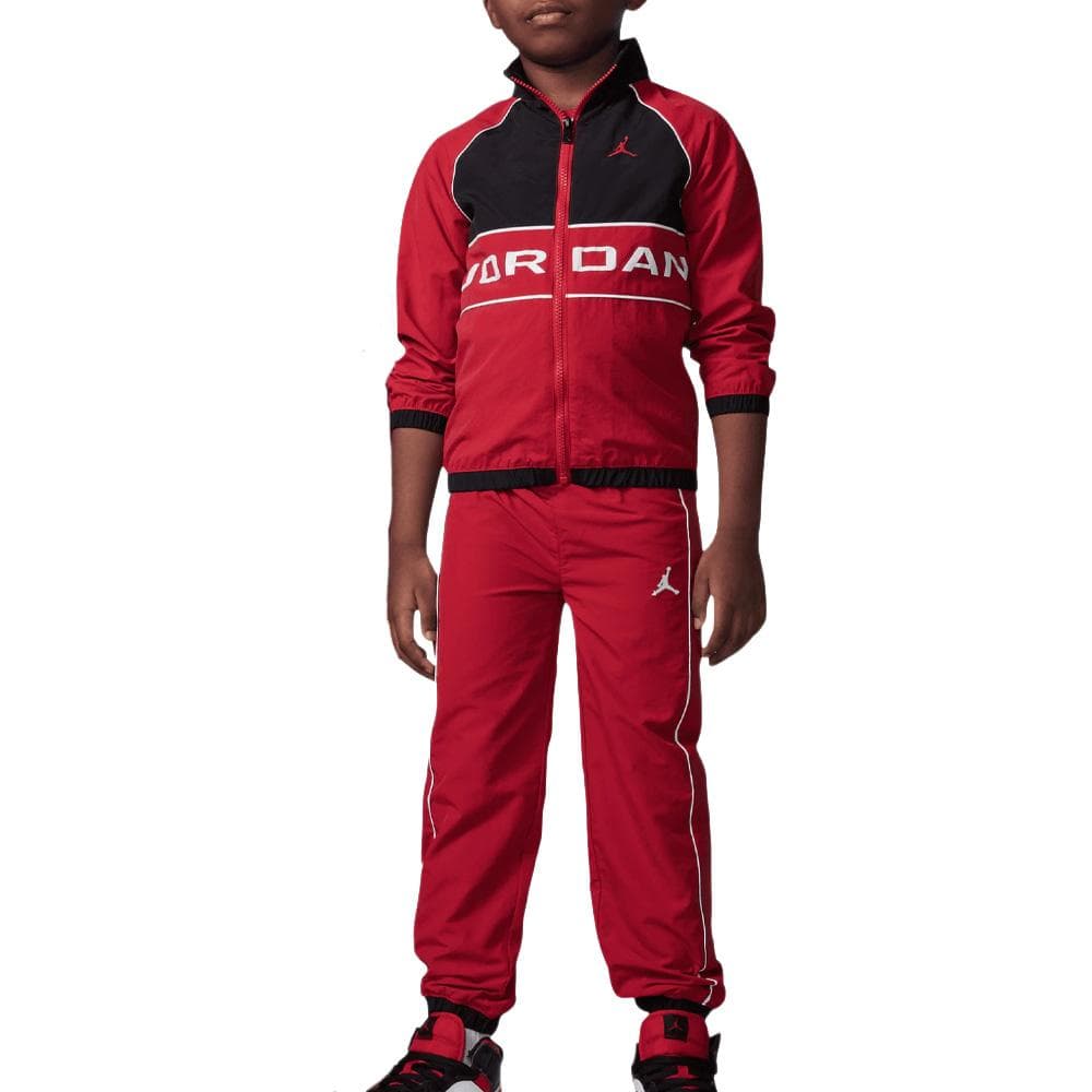 Survêtement Noir/Rouge Garçon Nike Jdn Wind 1