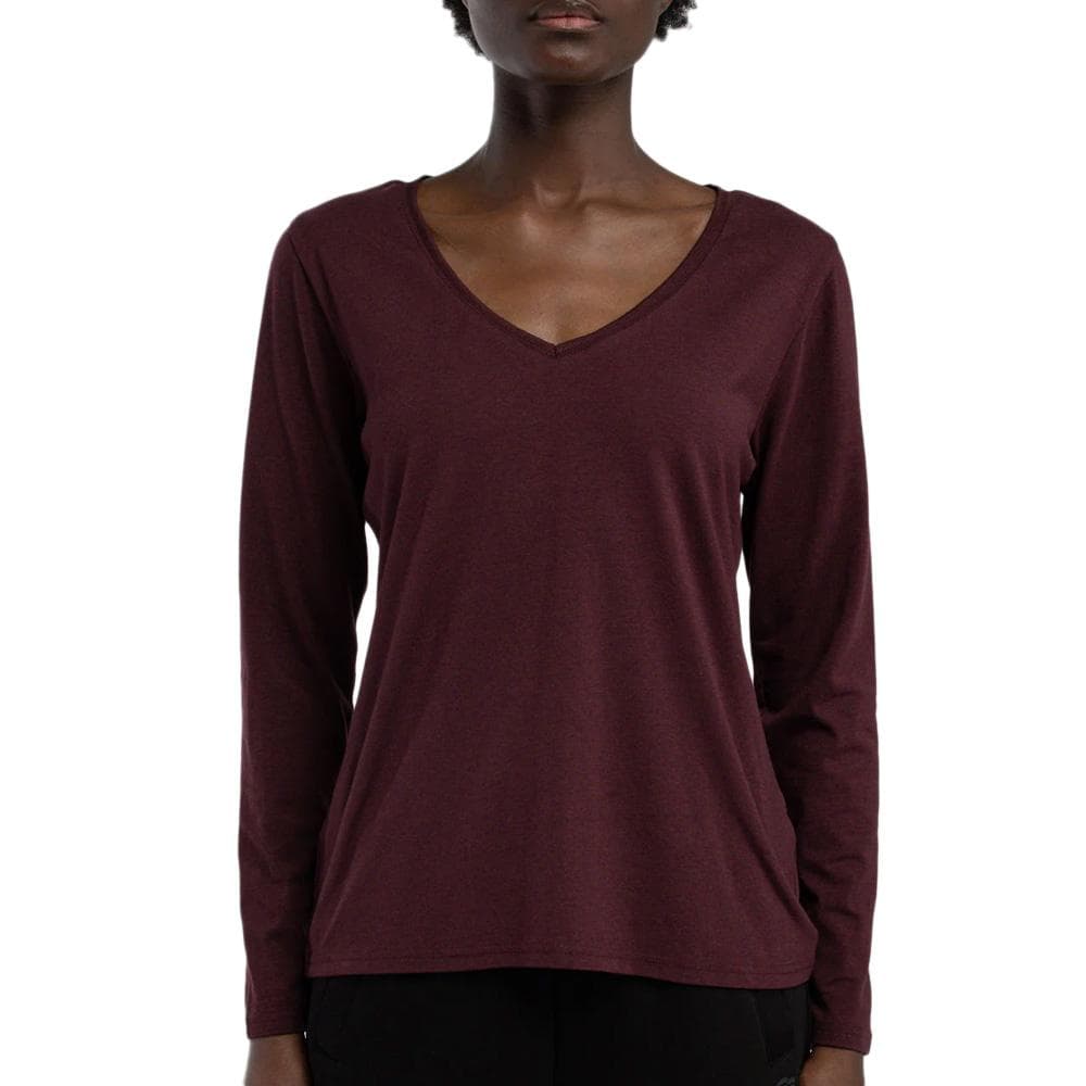 T-shirt Bordeaux Femme Teddy Smith Mianas 1