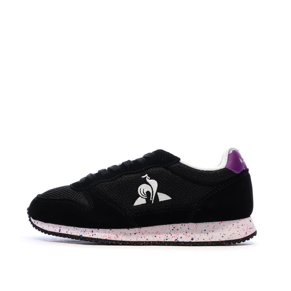 Baskets Noires Femme Le Coq Sportif Alpha 1