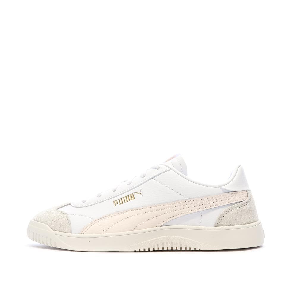 Baskets Blanches/Roses Femme Puma Club 5v5 Sd 1
