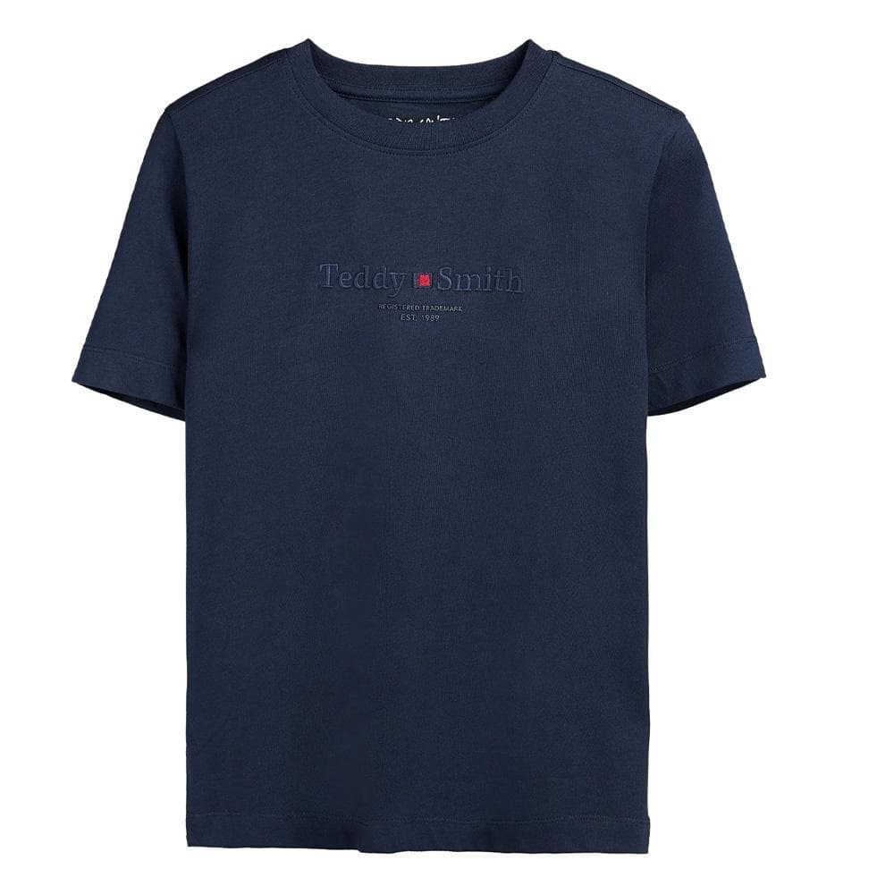 T-shirt Marine Garçon Teddy Smith Tim 1
