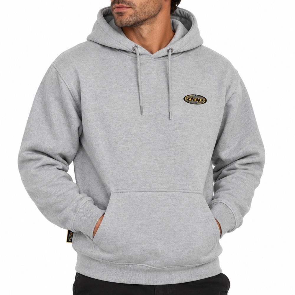 Sweat à Capuche Gris Homme DDP 1DD 1