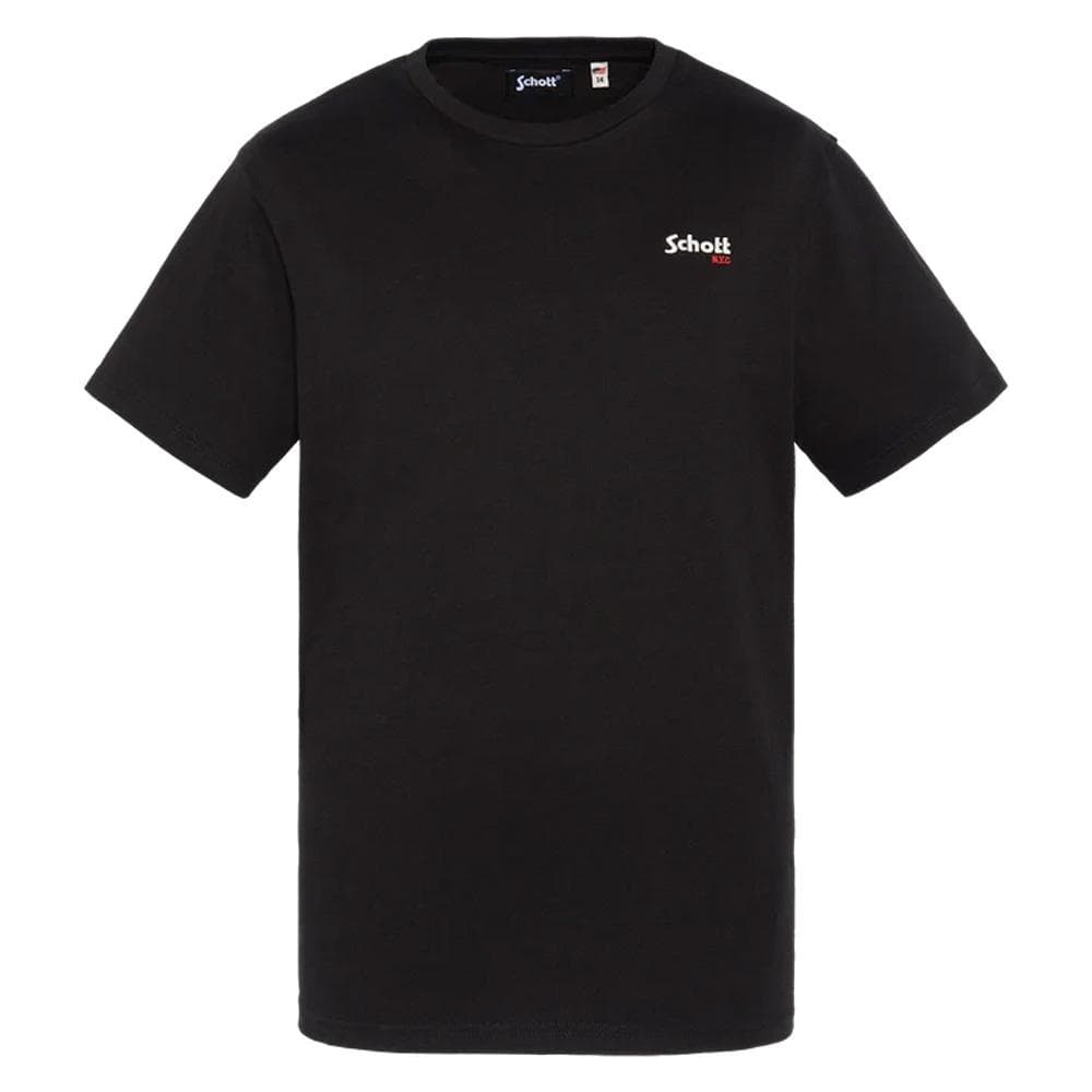 T-Shirt Noir Garçon Schott RODE 1