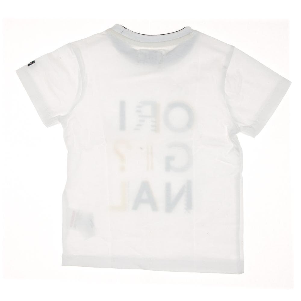T-shirt Blanc Garçon EOM Dixsou 2