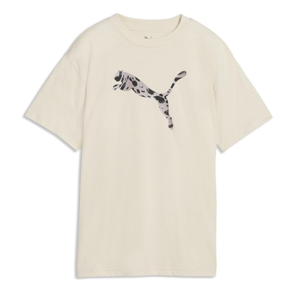 T-Shirt Beige Garçon Puma Graphic 1